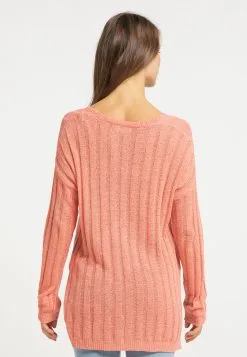 Usha Fijngebreide Truien Trui Dames Zalm Roze -Aanbiedingen Usha Winkel 4d3a9d67a6b18294a9251f6f1b6ba388