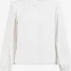 Usha Blouseshirts Blouse Dames Wolwit -Aanbiedingen Usha Winkel 4e1e2b0d421c000d324458866e859033