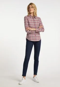 Overhemden Blouse Dames Watermeloen Rood -Aanbiedingen Usha Winkel 4fe41701aa82fe77a4890e60a2e5d21d