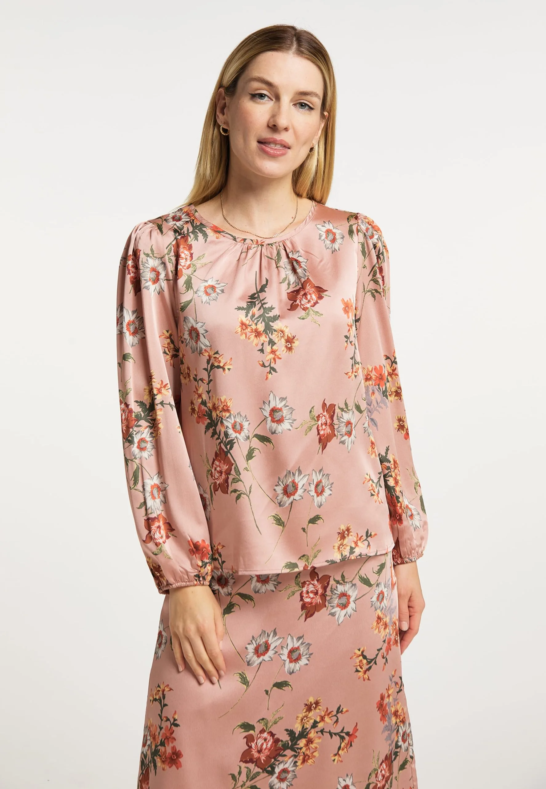 Usha Blouseshirts Blouse Dames Gemengde Kleuren 4 Usha Blouseshirts Blouse Dames Gemengde Kleuren - Afbeelding 2