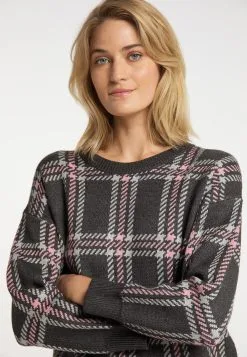 Fijngebreide Truien Trui Dames Antraciet / Lichtgrijs 11 Fijngebreide Truien Trui Dames Antraciet / Lichtgrijs -Aanbiedingen Usha Winkel 591a5d89f751b7105b7fa6b09cd8bea5