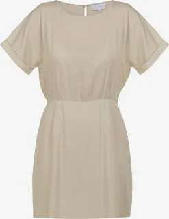 Zomerjurken Zomerjurk Dames Lichtbeige