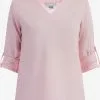 Usha Kanten Blouses Blouse Dames Pastelroze -Aanbiedingen Usha Winkel 5d14d3e6a582b7e34b9b50aa38621fc6