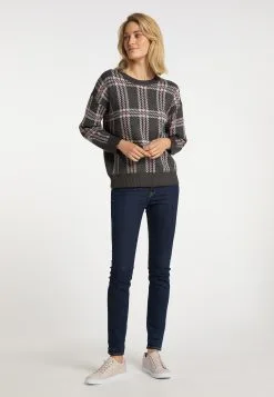 Fijngebreide Truien Trui Dames Antraciet / Lichtgrijs 10 Fijngebreide Truien Trui Dames Antraciet / Lichtgrijs -Aanbiedingen Usha Winkel 5fb1e0d7e53a5f6ec96f7f457b9d18e5