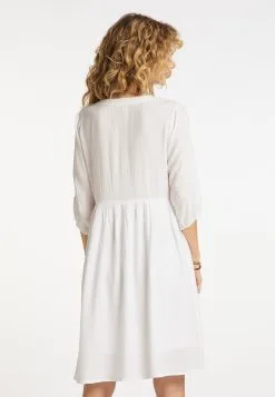 Zomerjurken Zomerjurk Dames Natuurwit -Aanbiedingen Usha Winkel 6441657de15b21535a3048e0cd0127e6