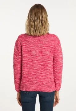 Vesten Gebreid Vest Dames Roze Gemêleerd -Aanbiedingen Usha Winkel 65ada8255a138474b5cffebd09dde536