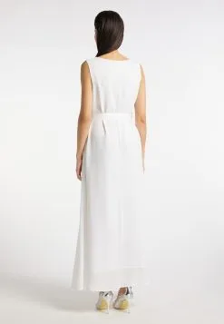 Avondjurken Avondjurk Lynnea Dames Wolwit -Aanbiedingen Usha Winkel 66c8c6cb248a82ee888342d370e1cc6f