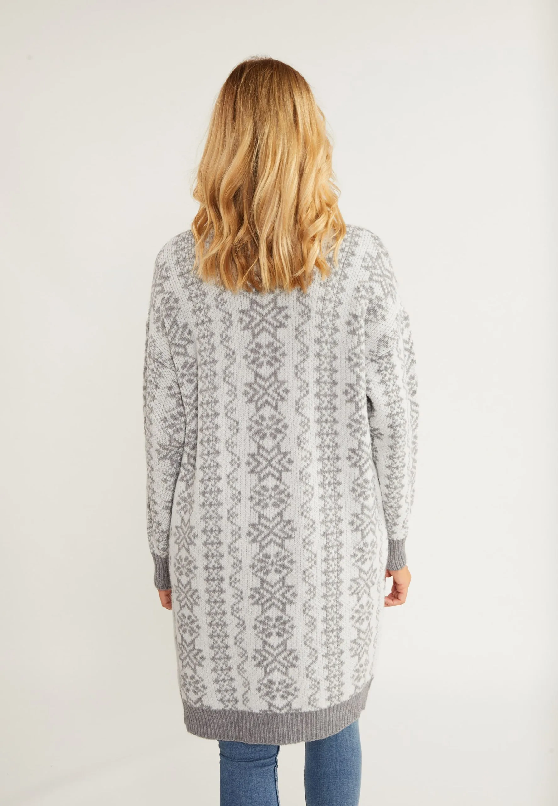 Vesten Gebreid Vest Lynnea Dames Taupe 5 Vesten Gebreid Vest Lynnea Dames Taupe - Afbeelding 3