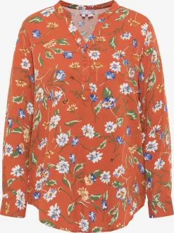 Usha Blouses & Tunieken Blouse Dames Oranje