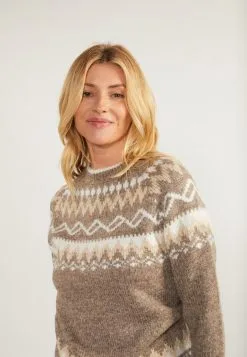 Fijngebreide Truien Trui Fenia Dames Bruin 11 Fijngebreide Truien Trui Fenia Dames Bruin -Aanbiedingen Usha Winkel 6cdb55176f85a91fa9e02a22979e05ae