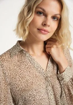 Usha Lange Blouses Blouse Dames Beige / Ecru -Aanbiedingen Usha Winkel 6ddc786959c884ab24c5e9c22d52aa72