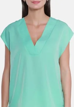 Blouses Met Korte Mouw Blouse Dames Jade Groen 11 Blouses Met Korte Mouw Blouse Dames Jade Groen -Aanbiedingen Usha Winkel 6f26493d0777857f9c69be63e73e94c3