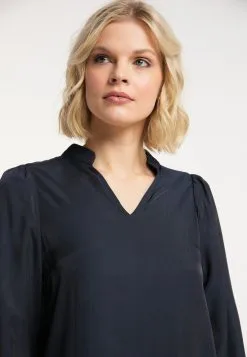 Usha Blousejurken Blousejurk Dames Marine -Aanbiedingen Usha Winkel 70666a01f0d81e930473cc799434e51f