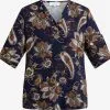 Usha Blouses Met Korte Mouw Blouse Dames Navy -Aanbiedingen Usha Winkel 73bfa497455cf631c07f017c9b65ffa4