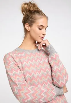 Fijngebreide Truien Trui Festival Dames Rosa -Aanbiedingen Usha Winkel 77a93ef5caf19b113389b07060e48bd6