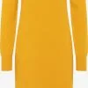 Usha Gebreide Jurken Gebreide Jurk Dames Goudgeel -Aanbiedingen Usha Winkel 77febe9ce2d936fb9e6cb9a1d090626b