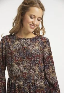 Maxi Jurken Jurk Dames Beige -Aanbiedingen Usha Winkel 78feecc9f73ff9faad917738054294ea