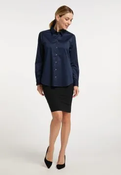 Overhemden Blouse Dames Navy -Aanbiedingen Usha Winkel 7a89a79df0f9465459cffc52e60801ba