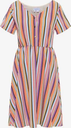 Blousejurken Blousejurk Dames Lichtblauw