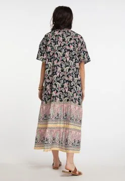 Ponchos & Kimonos Kimono Dames Zwart -Aanbiedingen Usha Winkel 816caa5cbca01fedf109ffb98262ac89