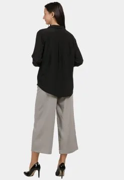 Usha Overhemden Blouse Dames Zwart -Aanbiedingen Usha Winkel 83d7ea25c5668518e637e93b75e7bb80