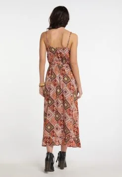 Zomerjurken Zomerjurk Dames Roestrood -Aanbiedingen Usha Winkel 845ba1789fc1349a9e79ff1abf72d327