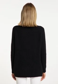 Coltruien Oversized Trui Dames Zwart -Aanbiedingen Usha Winkel 8858bdb4ac8fdbe8087b6b03b8faa49f