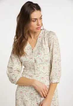 Usha Blousejurken Blousejurk Dames Natuurwit -Aanbiedingen Usha Winkel 88d8da7e6410cb8f9f4d4baeac97f471