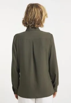 Overhemden Blouse Dames Kaki -Aanbiedingen Usha Winkel 8ce5f700512001a227e8bd6206968c36