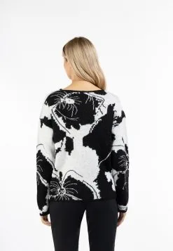 Usha Fijngebreide Truien Trui Sivene Dames Zwart 9 Usha Fijngebreide Truien Trui Sivene Dames Zwart -Aanbiedingen Usha Winkel 8e3d9b44b341fe085ce11a348b34bc32