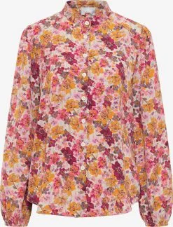 Usha Overhemden Blouse Dames Offwhite