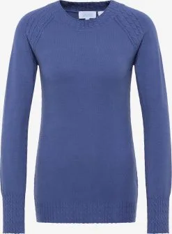 Fijngebreide Truien Trui Dames Blauw