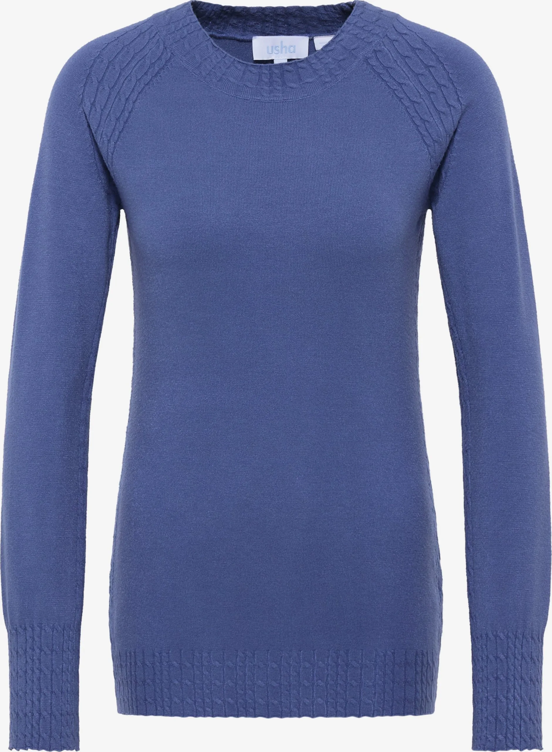 Fijngebreide Truien Trui Dames Blauw 3 Fijngebreide Truien Trui Dames Blauw