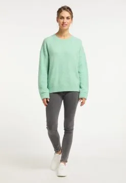 Usha Basic Truien Trui Dames Mintgroen -Aanbiedingen Usha Winkel 987ad70067b3aae627f1ca283760552c