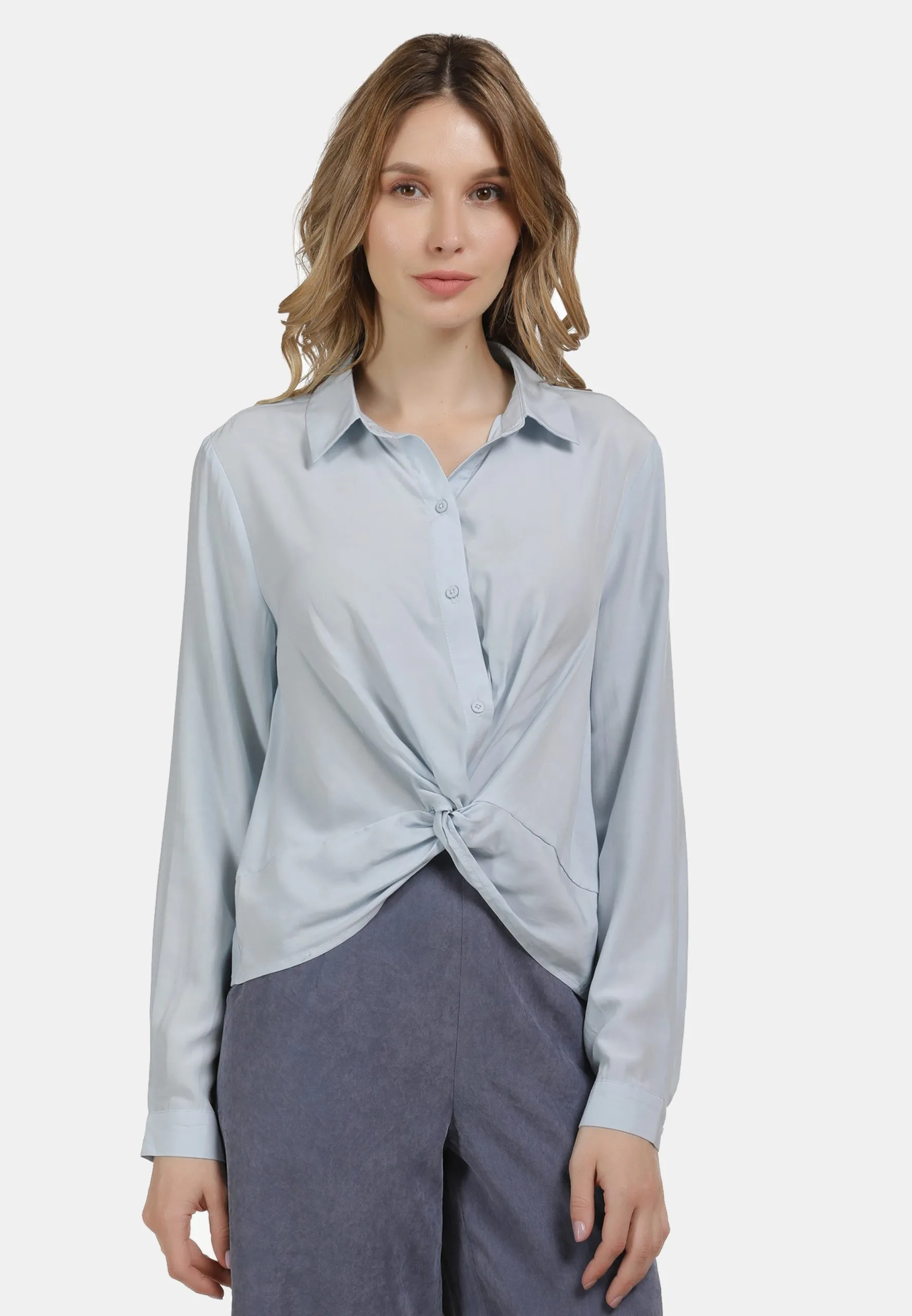Overhemden Blouse Dames Opaal 4 Overhemden Blouse Dames Opaal - Afbeelding 2