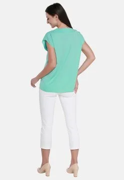 Blouses Met Korte Mouw Blouse Dames Jade Groen 9 Blouses Met Korte Mouw Blouse Dames Jade Groen -Aanbiedingen Usha Winkel 9b32be3e32f533766f733f5c5ad720cc