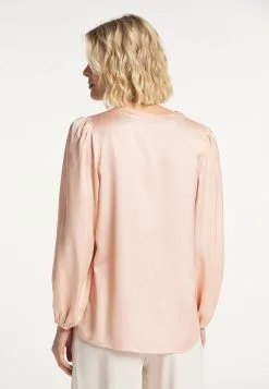 Blouseshirts Blouse Dames Abrikoos -Aanbiedingen Usha Winkel a26efc1b2226f159976dc3d5d8698e07