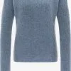 Fijngebreide Truien Trui Dames Smoky Blue