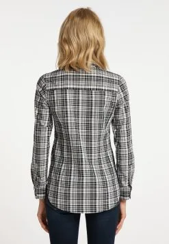 Overhemden Blouse Dames Zwart / Wit -Aanbiedingen Usha Winkel a66d714f9eb7dbfe9eecd5ddfe7827d9
