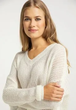 Basic Truien Trui Dames Wit -Aanbiedingen Usha Winkel a7cf0b1503e1871f6e3f2795b3e073b4