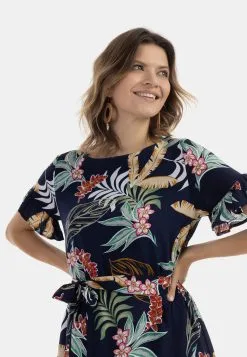 Usha Mini Jurken Jurk Dames Marine -Aanbiedingen Usha Winkel a889c4a0b413d9a72b43b8fba57f798f