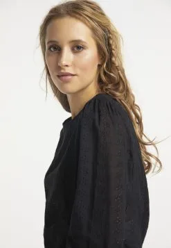 Blouseshirts Blouse Dames Zwart 11 Blouseshirts Blouse Dames Zwart -Aanbiedingen Usha Winkel a88ce0a2c6063a4a27bbbe44505e792b