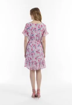 Usha Zomerjurken Zomerjurk Dames Duifblauw -Aanbiedingen Usha Winkel a9362ead1d62f80b00692d56939a8a53