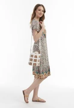 Buideltassen Buideltas Dames Offwhite -Aanbiedingen Usha Winkel aa72be1a1a8437e290b5938520e892fb