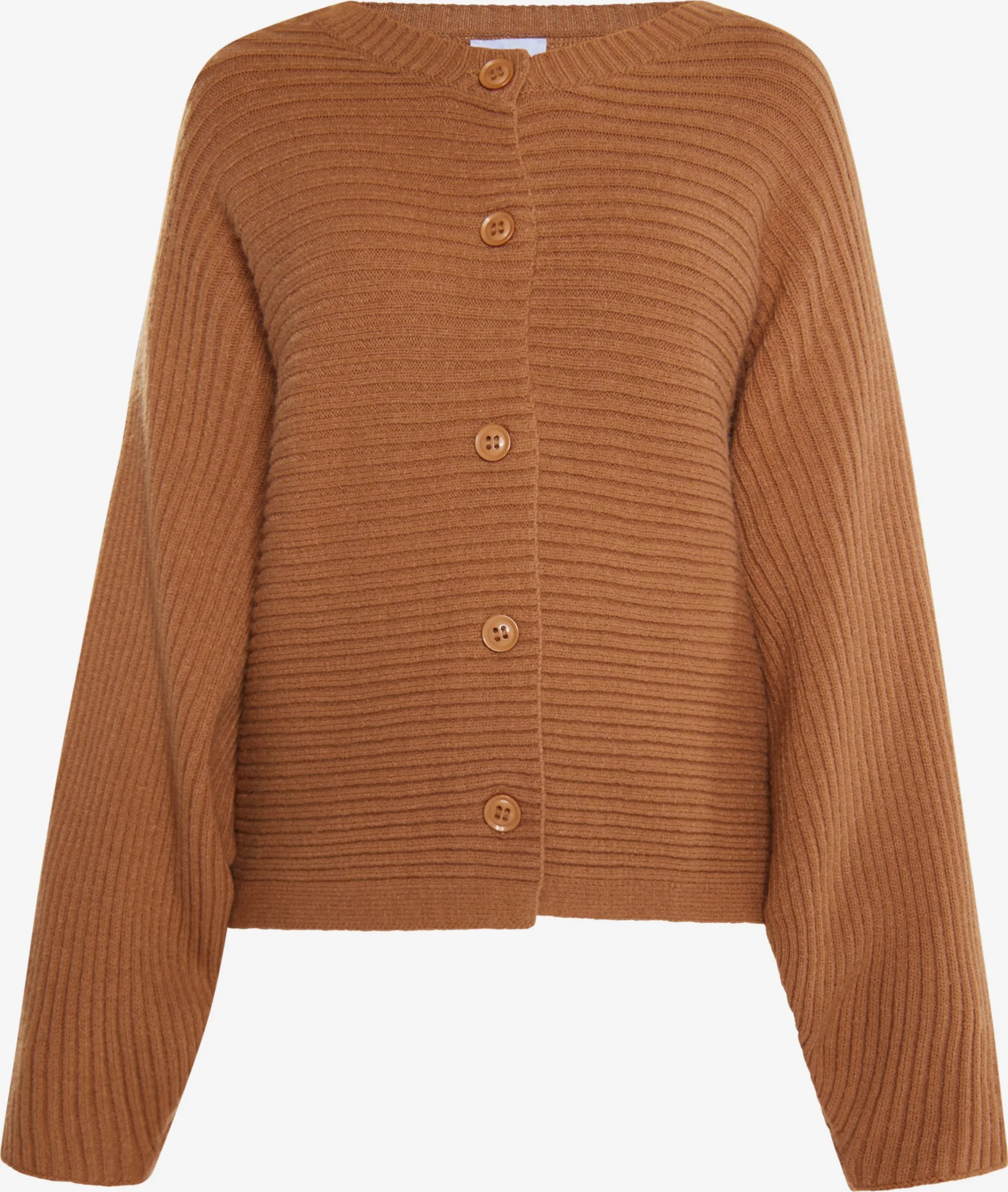 Vesten Gebreid Vest Dames Bruin 2 Vesten Gebreid Vest Dames Bruin