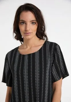 Zomerjurken Zomerjurk Dames Zwart -Aanbiedingen Usha Winkel aeedb65705093d3649f2b67258a2d50a