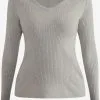 Basic Truien Trui Nowles Dames Grijs