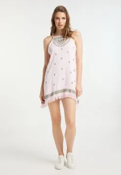 Zomerjurken Zomerjurk Dames Rosa -Aanbiedingen Usha Winkel b58c83440552b4a321fe54fc1a7c9c6e