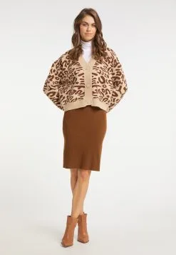 Usha Vesten Gebreid Vest Dames Karamel -Aanbiedingen Usha Winkel b5e5d037d6d278269d87f6f8aa33840d