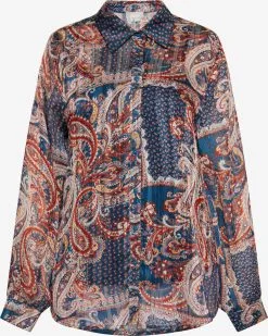 Usha Overhemden Blouse Dames Enziaan / Gemengde Kleuren